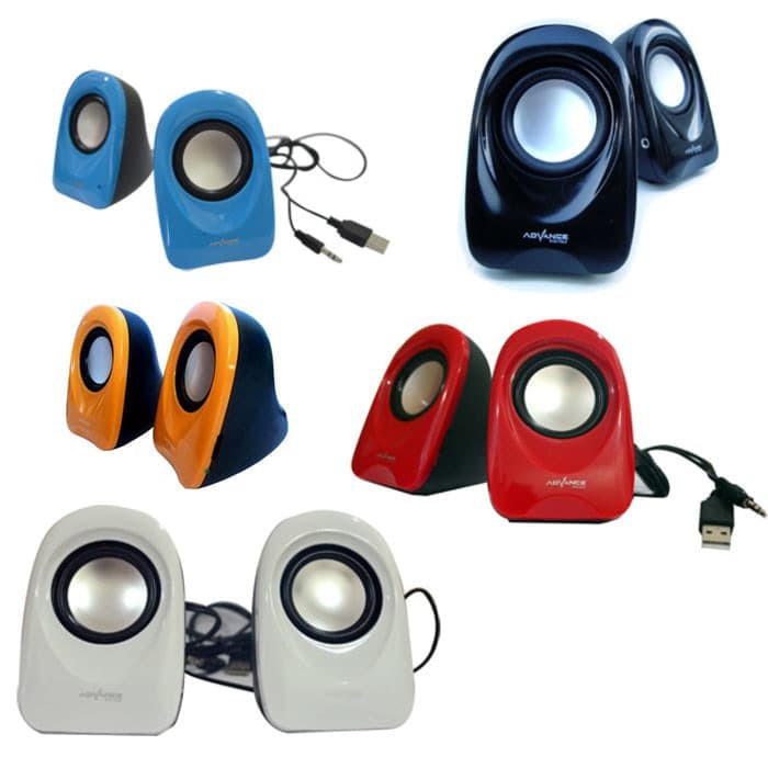 Speaker Mini komputer hp dll Multimedia Advance Duo 01 - Suara Jernih