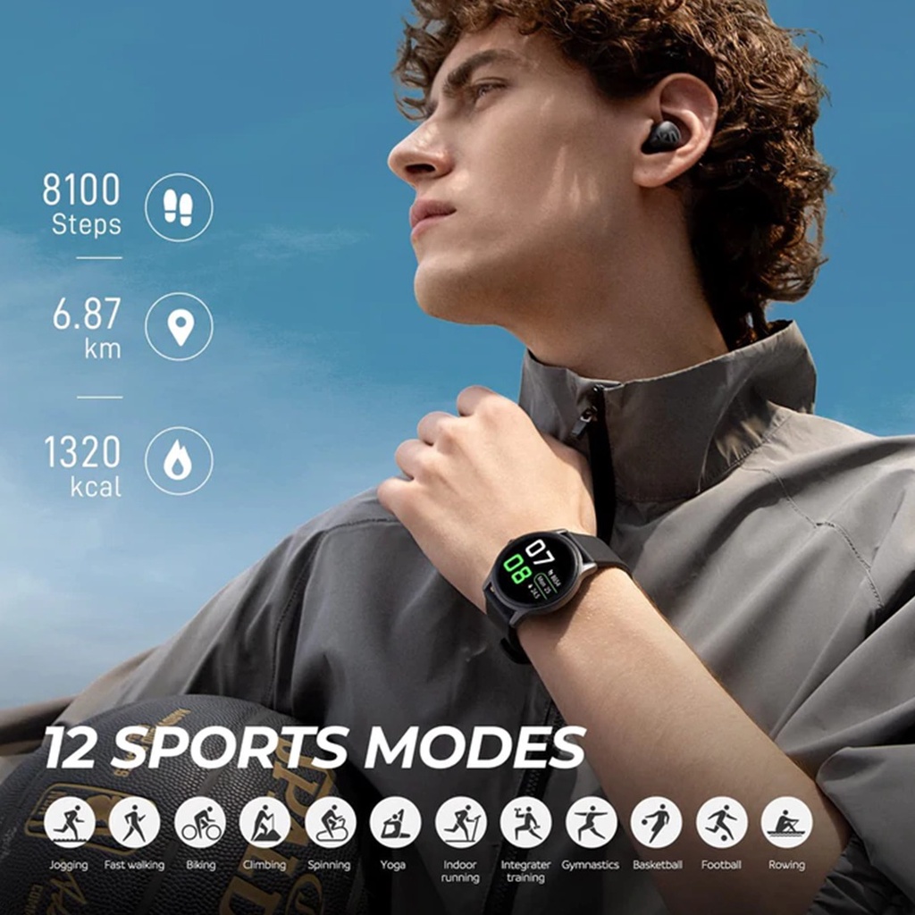 Soundpeats Watch Pro1 / Watch Pro 1 Smartwatch Sport - Garansi Resmi 1 tahun