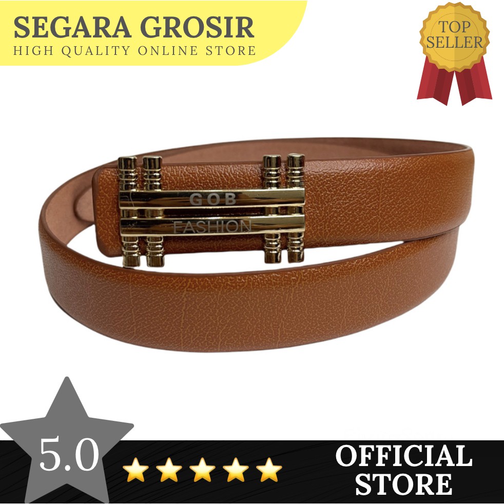 IKAT PINGGANG GESPER WANITA PREMIUM LEATHER KULIT COKLAT MUDA LIGHT BROWN WOMEN BELT IKAT PINGGANG FASHION MODIS GESPER SABUK CEWEK CEWE TALI PINGGANG PREMIUM BELT HGH QUALITY ORIGINAL BRANDED AKSESORIS ACCESSORIES FASHION