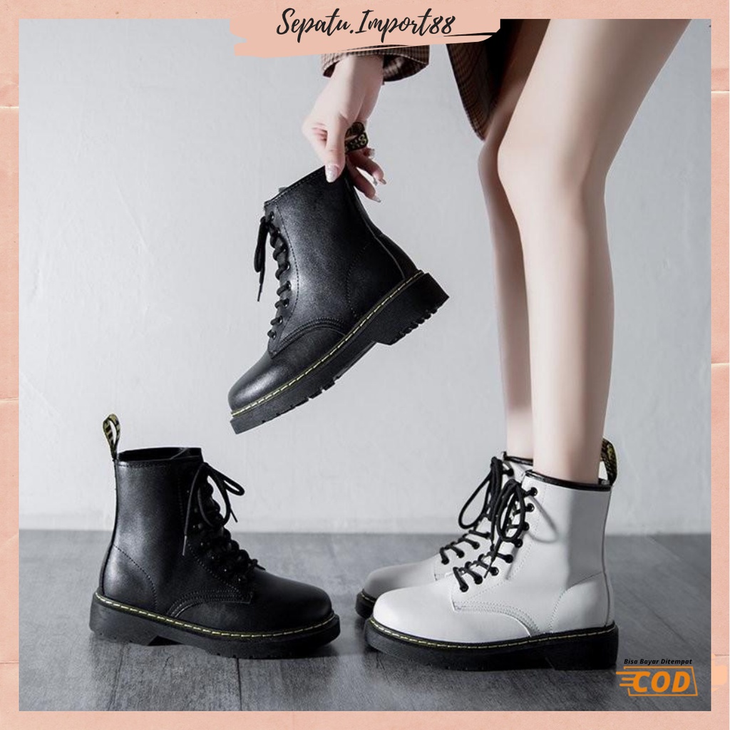 [SEPATU.IMPORT88] Sepatu Wanita Sneakers Boots Import Premium Quality SP 528