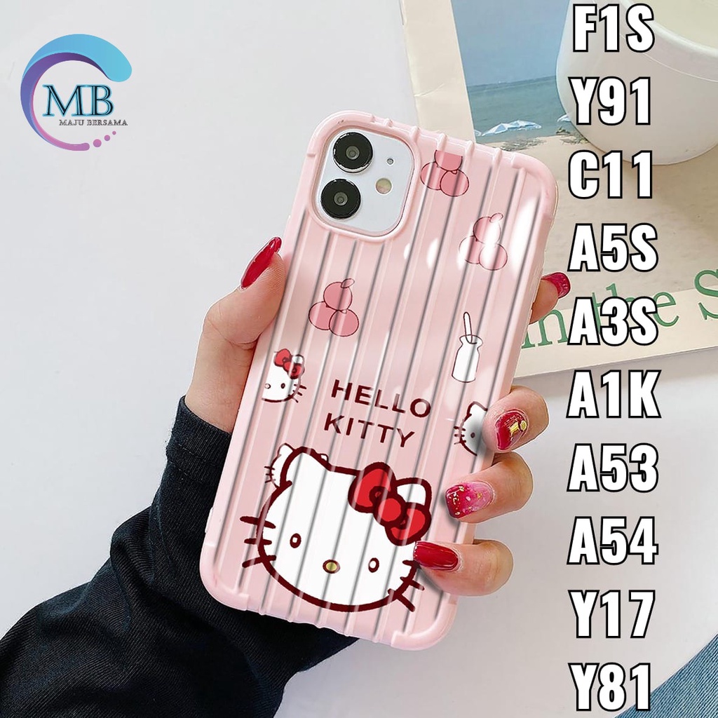 SS009 CASE HELLO KITTY Oppo A5s A12 A11k A7 F9 A5 A9 A31 A8 A52 A92 A53 A54 A33 Reno 4 4f 5 2020 A15 MB787