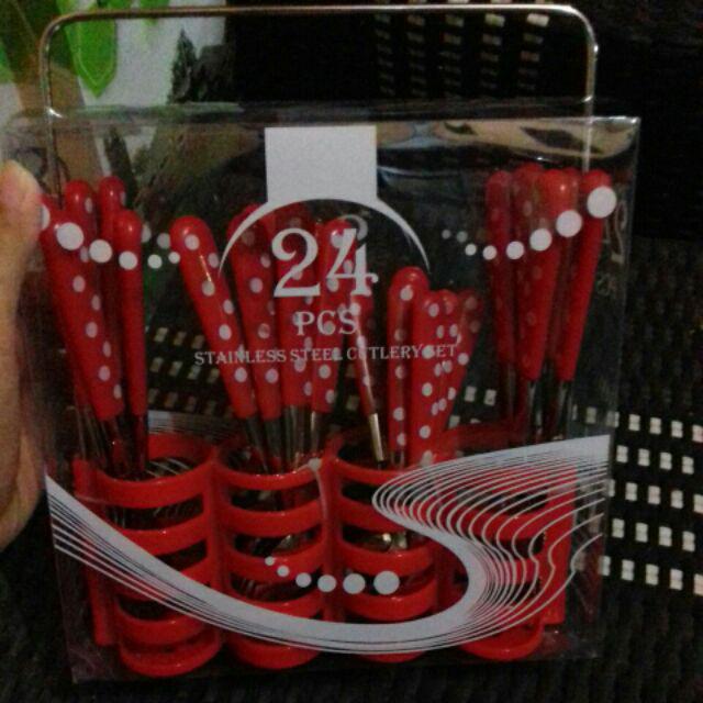 Adelaides Sendok Set 25 Pcs Dengan Wadah
