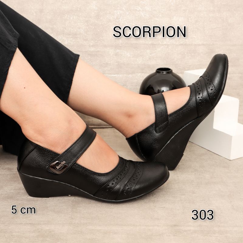 scorpion Sepatu kerja wanita  S 303 (spesial price diskon 10-15% min order 6pc)