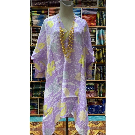 SATU SET LENGKAP BAJU KURUNG  DENGAN SARUNG,KALUNG KHAS MAKASSAR KHAS BUGIS warna lilac