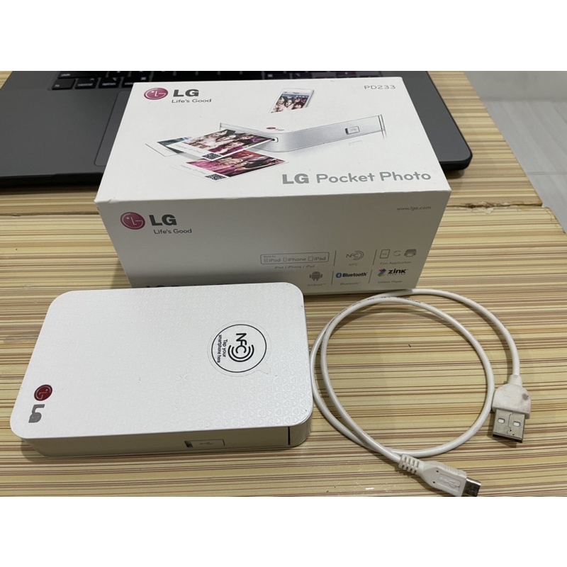 LG Pocket Printer Bluetooth Photo PD233 Preloved