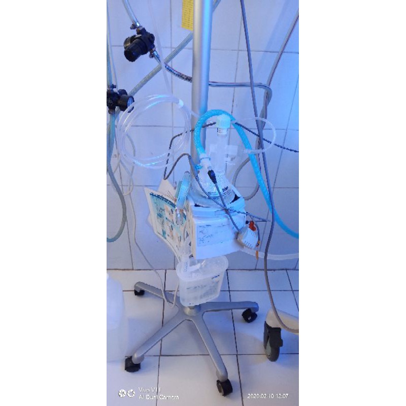 Breathing circuit Bubble CPap All device