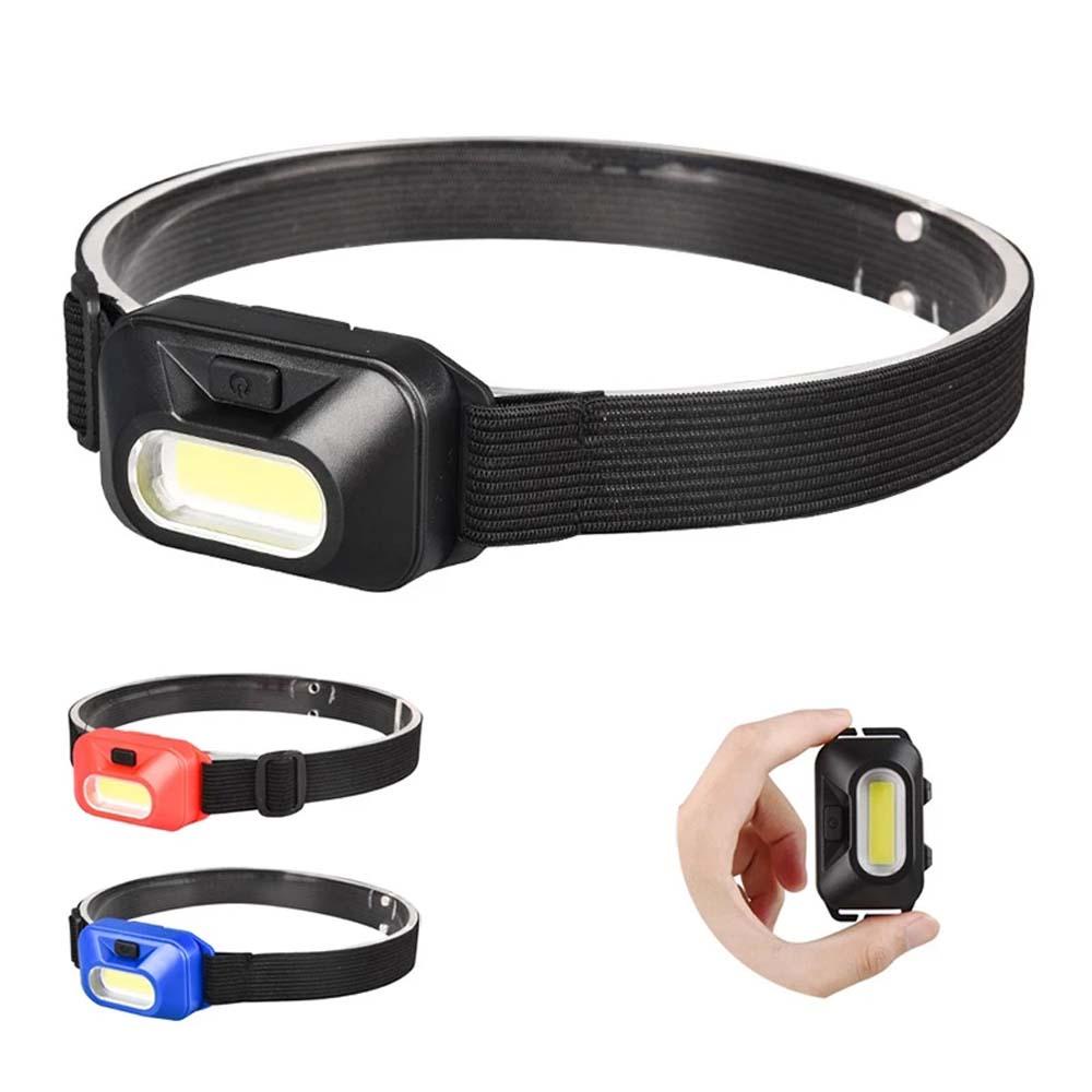 Lanfy Headlamp Waterproof Outdoor COB LED Malam Memancing Kepala Klip Camping Senter Kepala