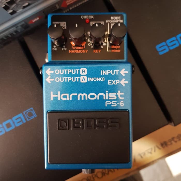 Efek Gitar BOSS PS6 Harmonist ( Boss PS 6 ) Efek Pedal