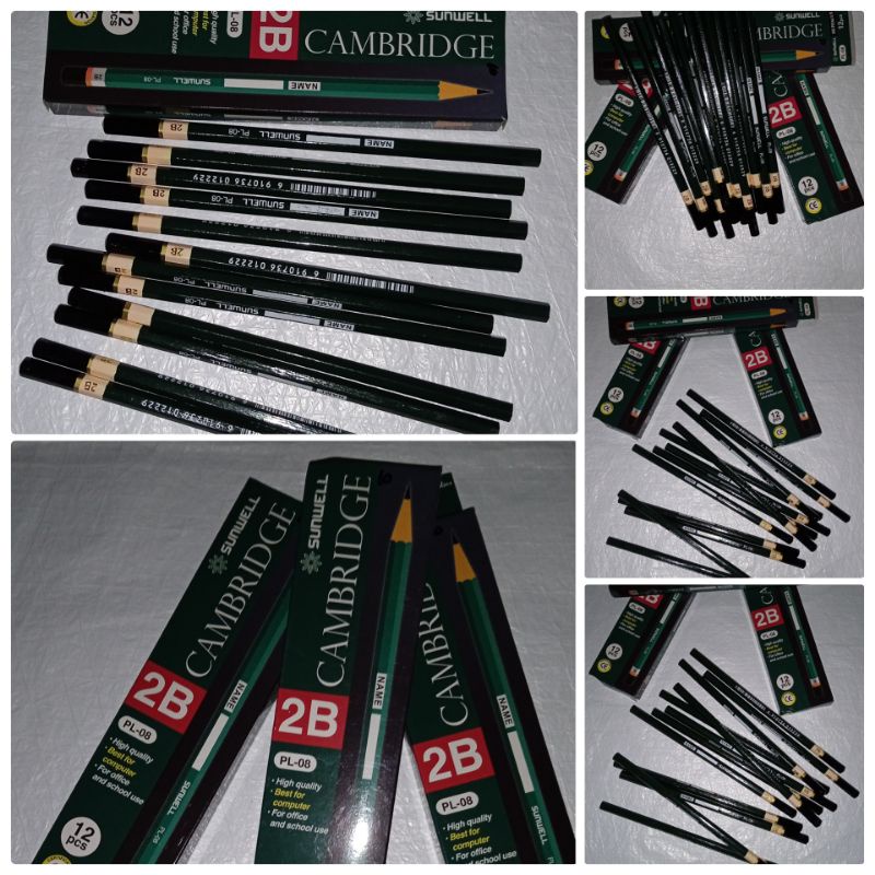 

Pensil 2 B, Isi 12 Pcs