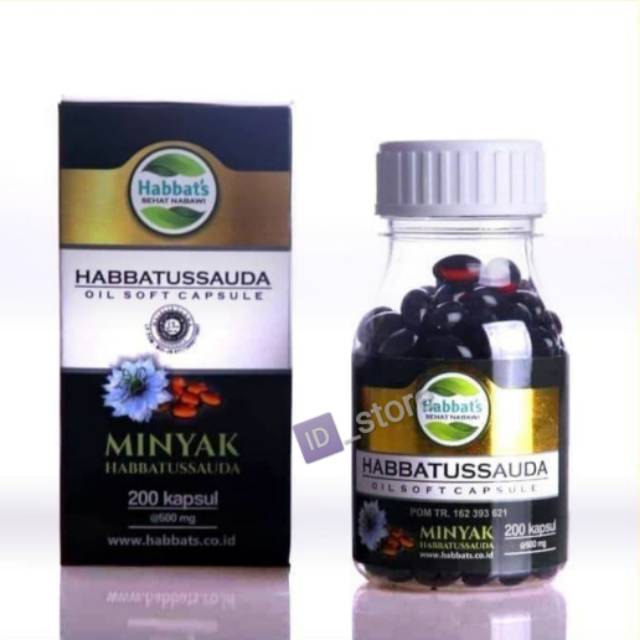 MINYAK HABBATUSSAUDA | HABBATUSSAUDA OIL SOFT CAPSULE