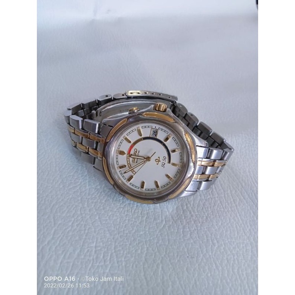 (cod)jam pria seiko kinetik SQ50 5M42 0C40 original japan(bekas)