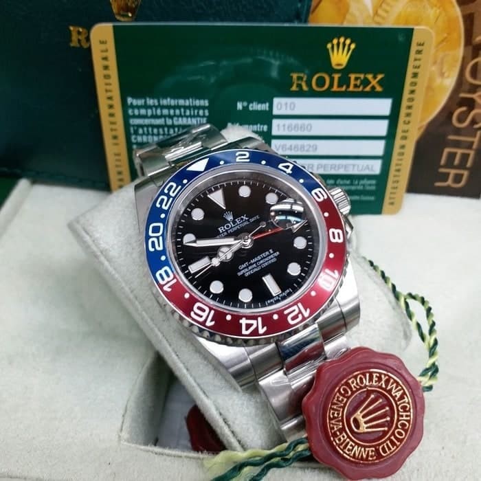 Jam Tangan Kw Super Rolex Gmt Master Ii Swiss Clone