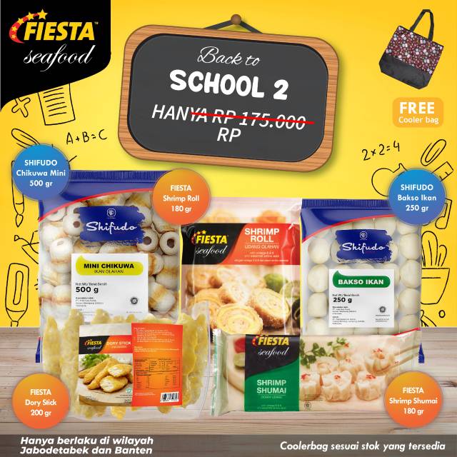 Paket Promo Fiesta Seafood School 2