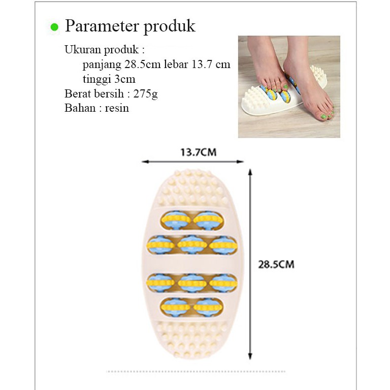 Alat Pemijit Telapak Kaki/Roller Multifungsi Pemijit Kaki/Terapi Kaki