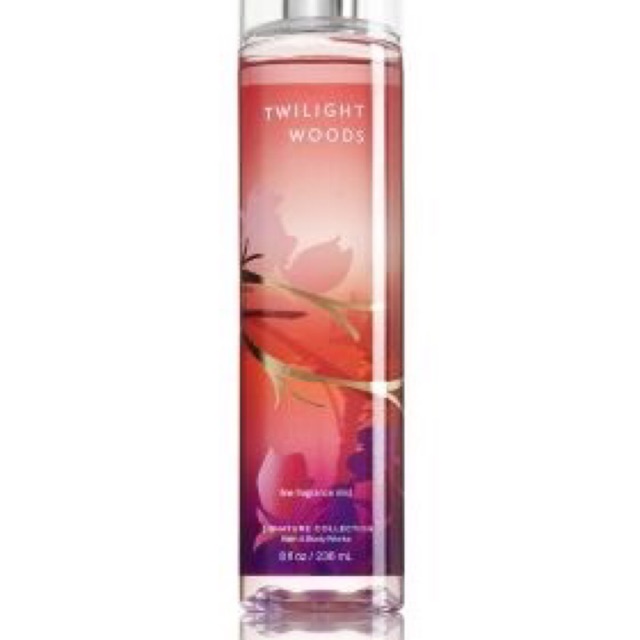 BATH AND BODY WORKS - BODY MIST ( TWILIGHT WOODS)