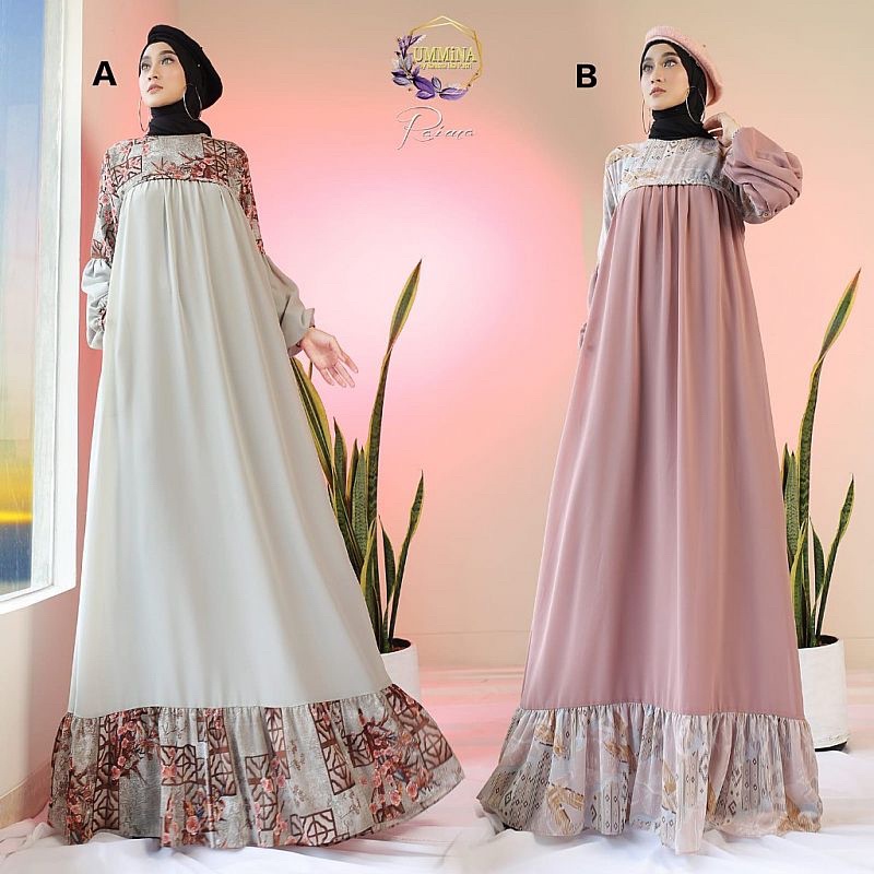 Tunik CH / Chatifa Original  / RAIMA (DRESS ONLY) BY UMMINA (PO 20 NOVEMBER)
