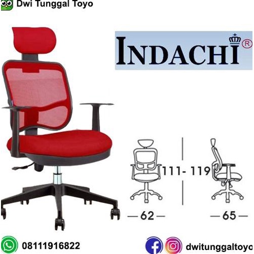 ada Kursi Kantor Indachi D - 3001 ready