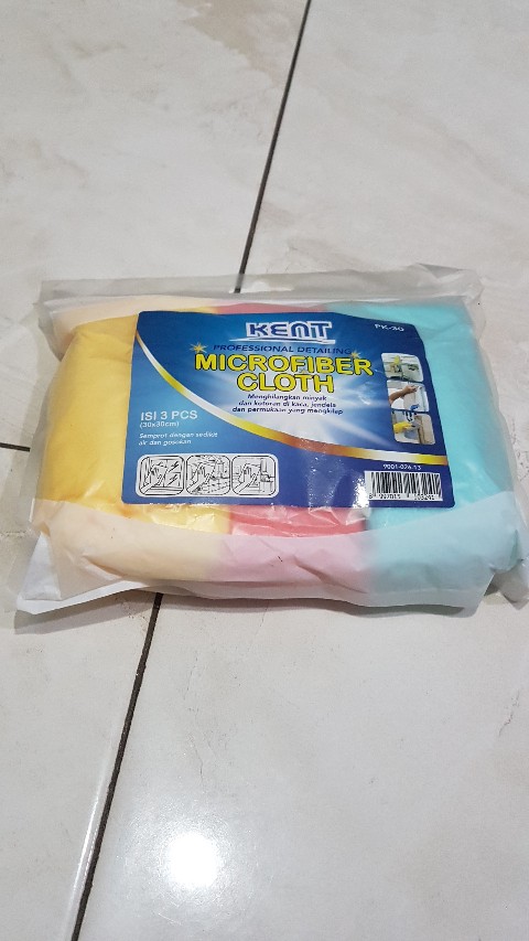 Kenmaster Kt03 Kanebo Microfiber Cloths Isi 3pcs Lap Microfiber Isi 3