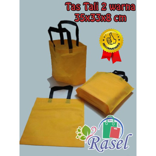 

(B) TRENDY Tas Kain 35x33x8 cm . Goodie Bag . Spunbond . goody polos