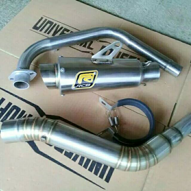 Knalpot RCB racing new cb150 R new cbr 150 faselift sonic150 r megaPro glpro r15 v2 v3 satria vixion