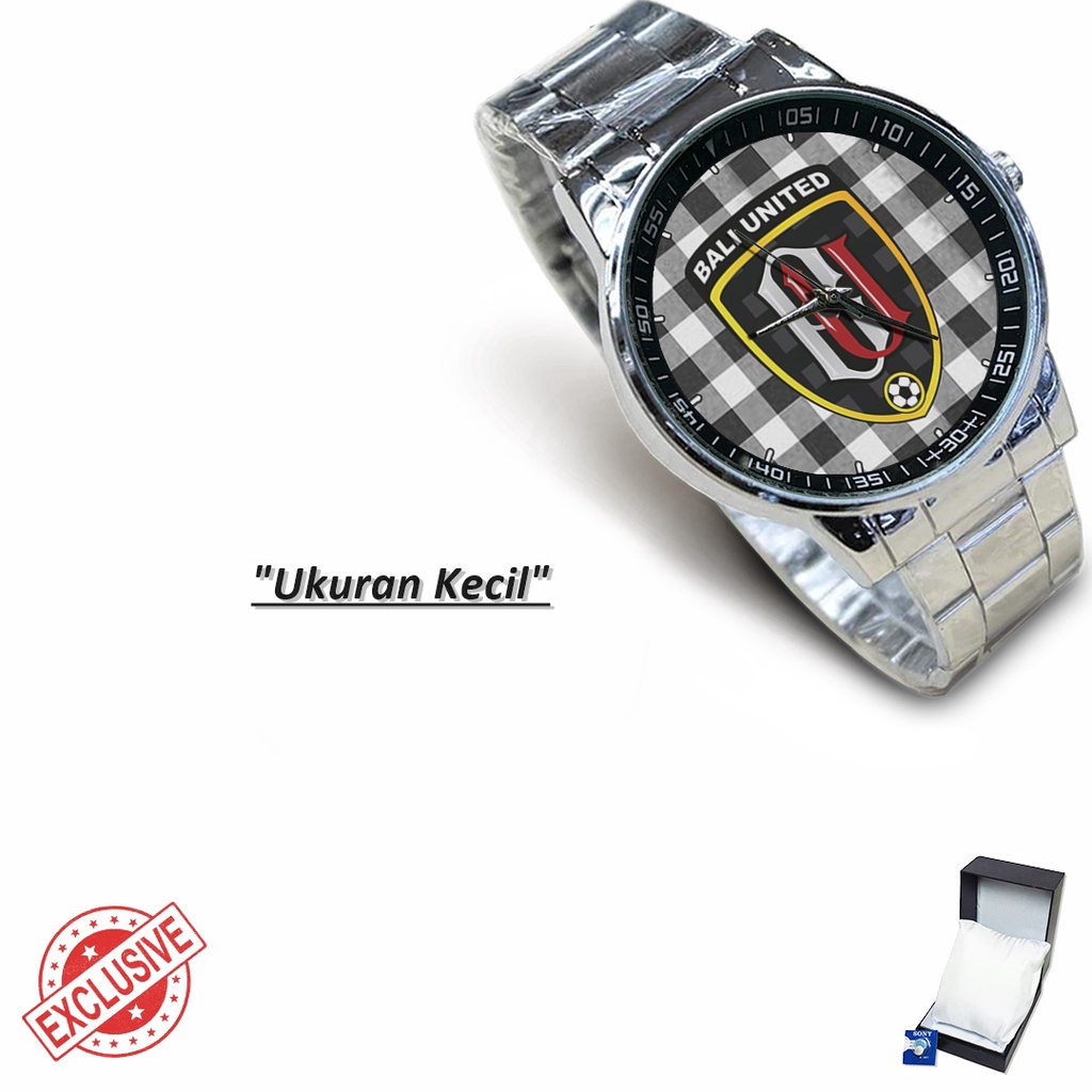 Jam Tangan Rantai Couple BALI UNITED FC (Nice)