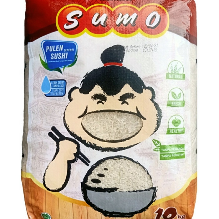 

gr011ttr Beras Sumo Pulen Seperti Sushi 10Kg Sv012Ss