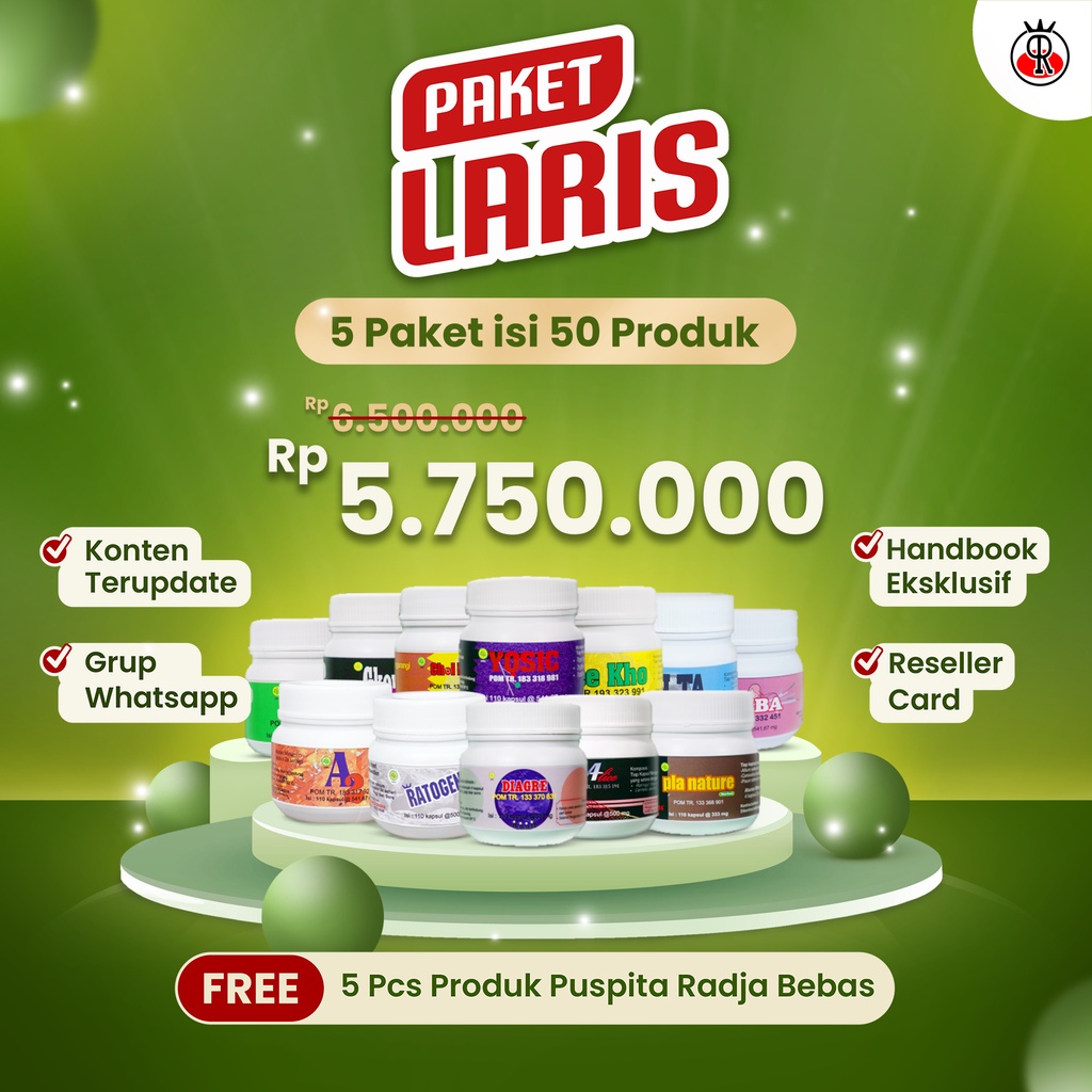 Paket Laris Manis Puspita Radja