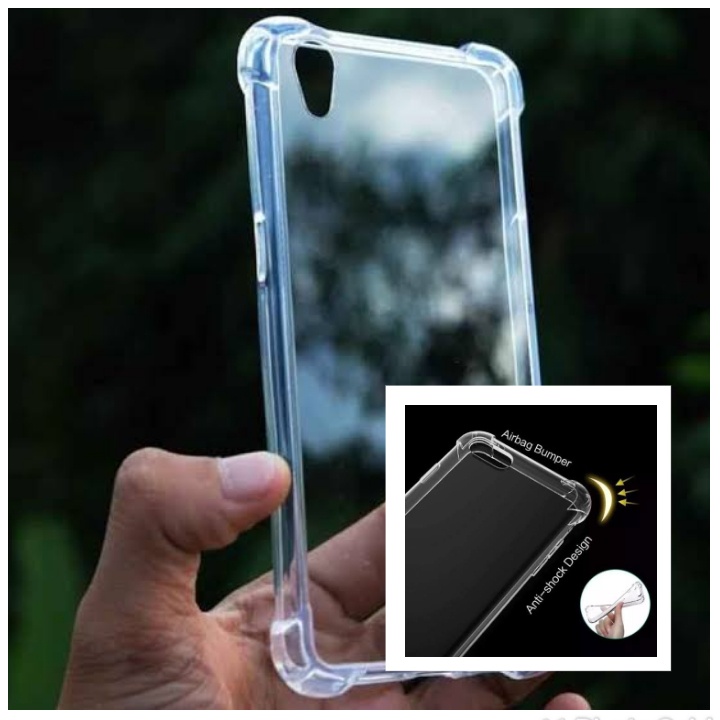 SOFT CASE ANTI CRACK BENING OPPO F7