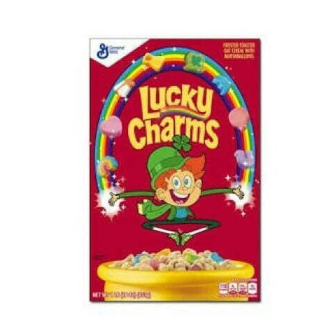 

Lucky Charms Cereal Toasted Oats Marshmallow Sereal Breakfast Import