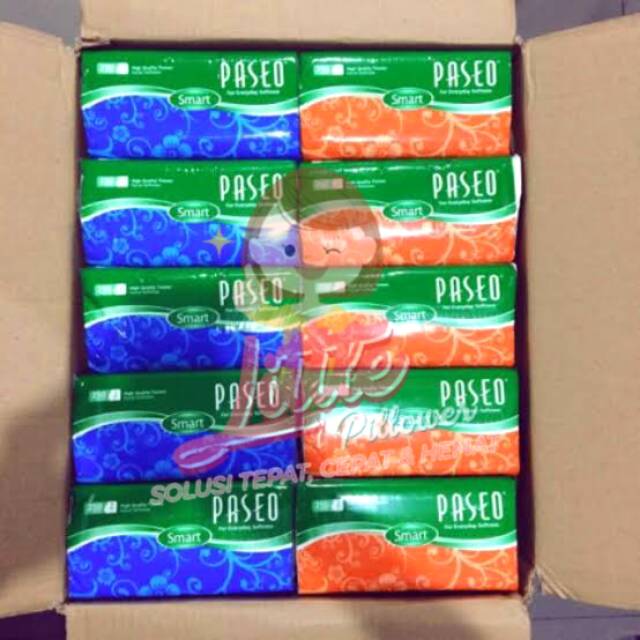 (LINK 1DUS/48PCS) TISU PASEO MURAH 250SHEETS/ TISUE PASEO SUPER MURAH