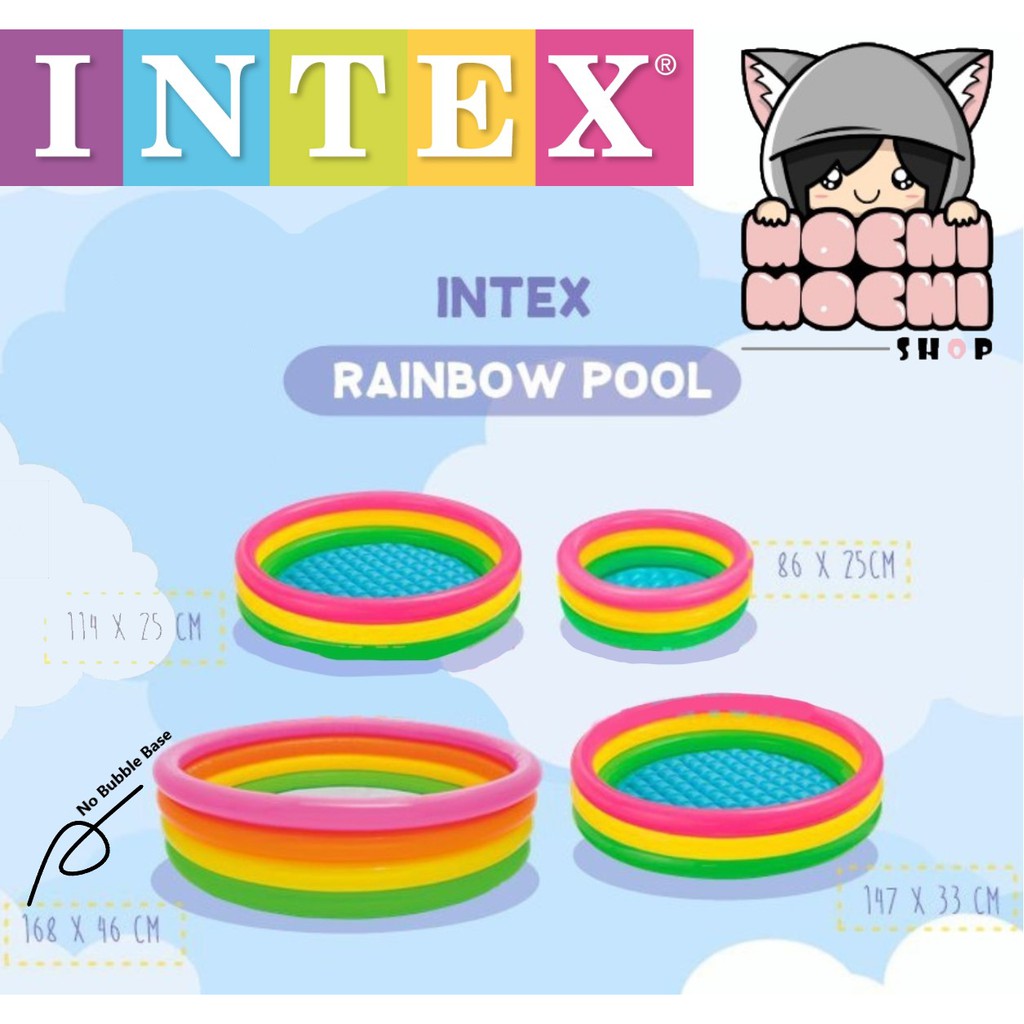 KOLAM RENANG INTEX KOLAM RENANG PELANGI JUMBO / INTEX 57412 / INTEX 57422 Intex 59469 56441