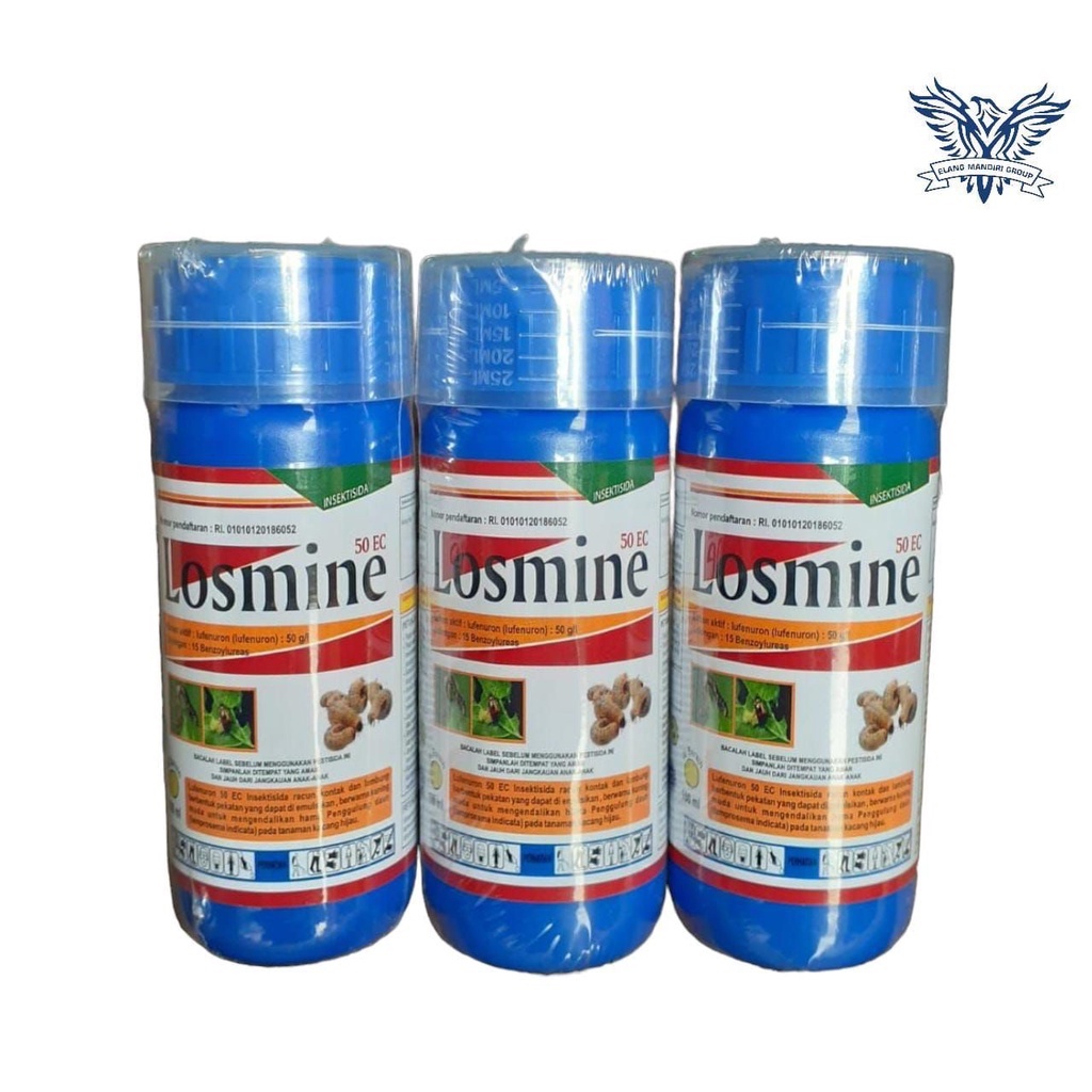 INSEKTISIDA LOSMINE 100 ML  Bahan Aktif Iufenuron 50g/l Pembasmi Hama Ulat Penggulung Daun Match 50 Toxedone Fenite