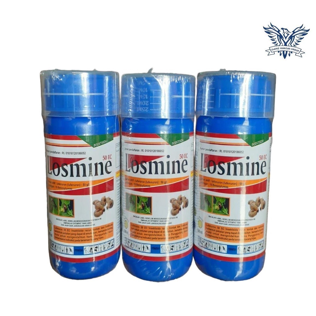 INSEKTISIDA LOSMINE 100 ML  Bahan Aktif Iufenuron 50g/l Pembasmi Hama Ulat Penggulung Daun Match 50 Toxedone Fenite