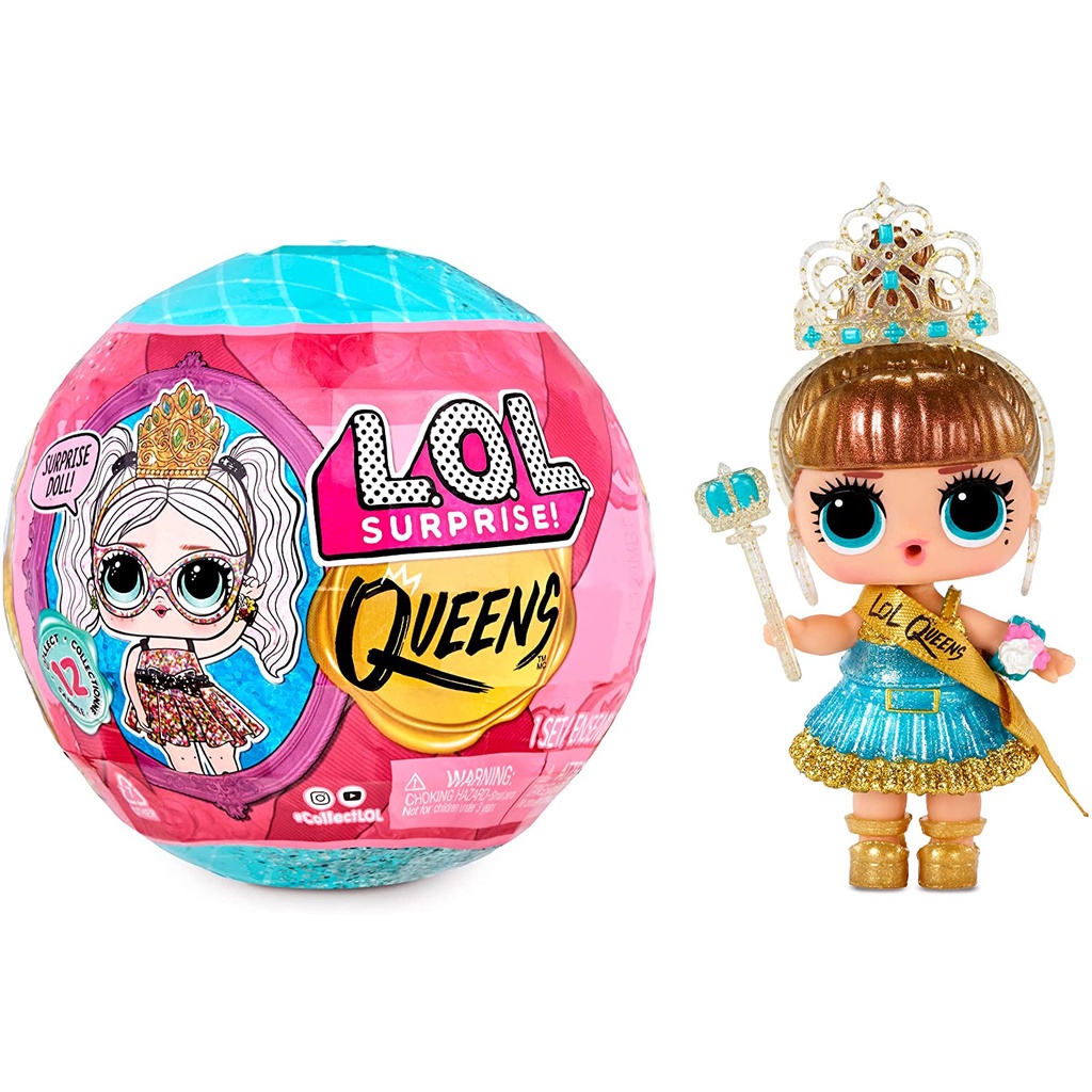 LOL Surprise Queens Dolls With Royal Themed Accessories