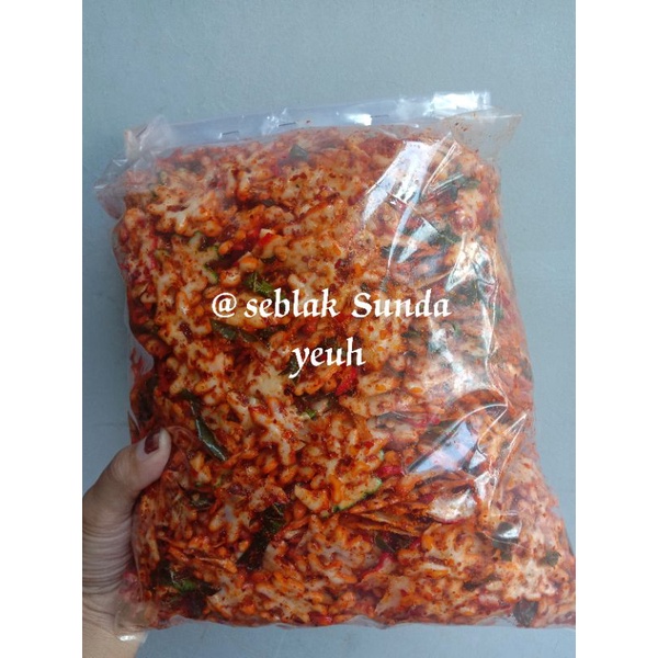 

seblak kemplang bintang banteng ekstra cabe daun jeruk 1 kg