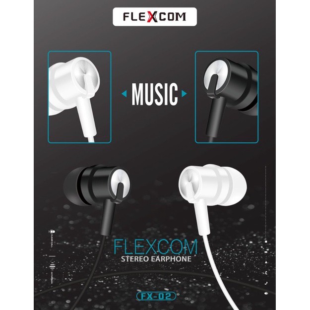 PROMO HANDSFREE FLEXCOM FX02/ HEADSET FLEXCOM FX02 ORIGINAL