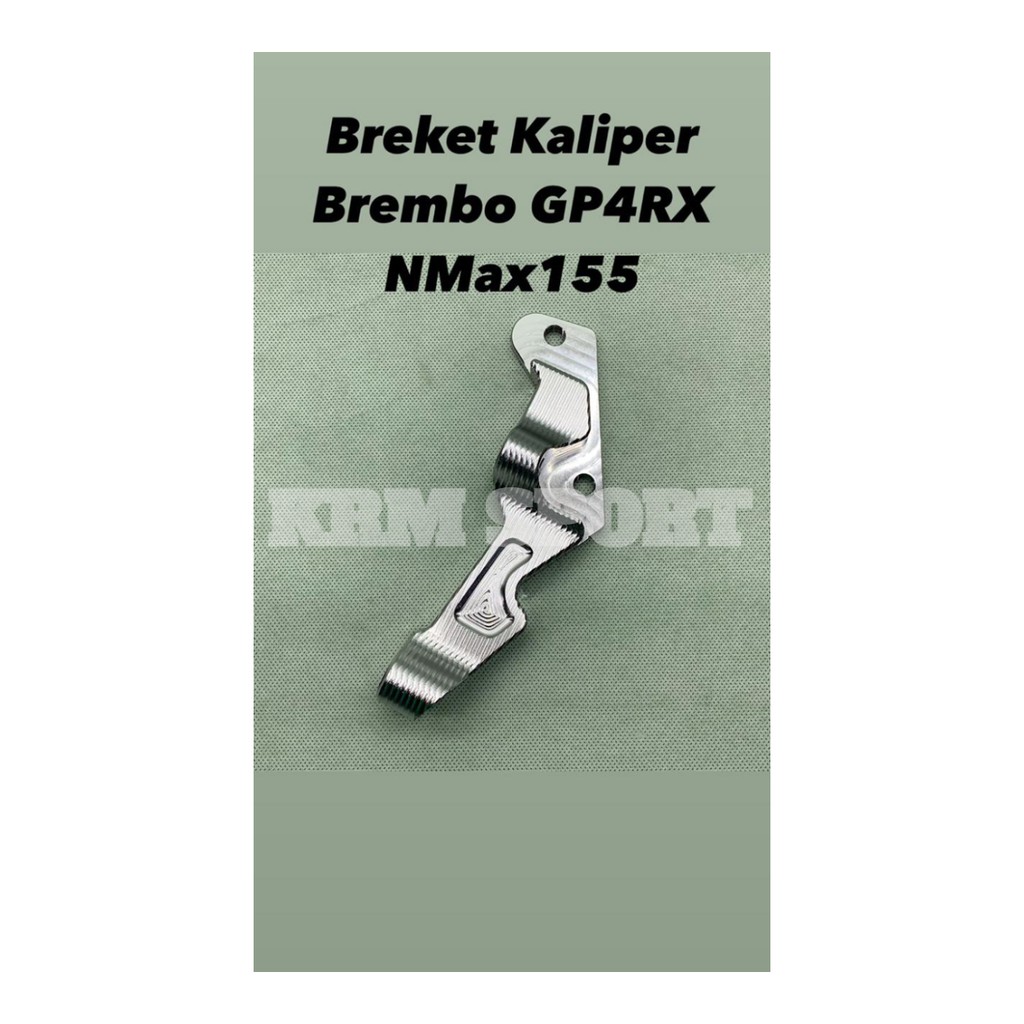 Breket Monoblok Kaliper Brembo GP4RX 4 Piston Nmax 155