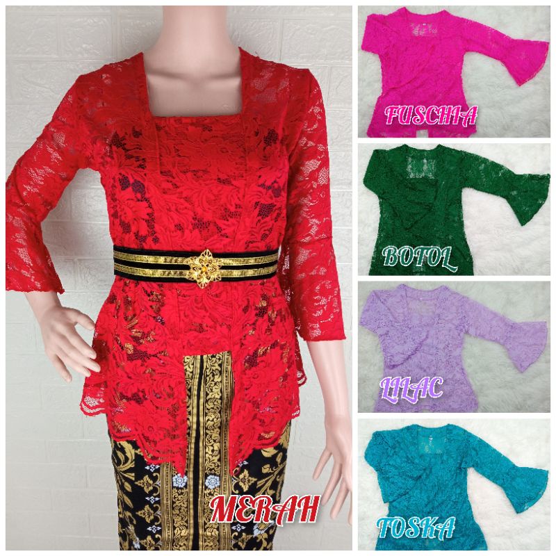 Kebaya Bali Terompet Kebaya Bali Modern Brukat Bali Modern Kebaya Terompet Brukat