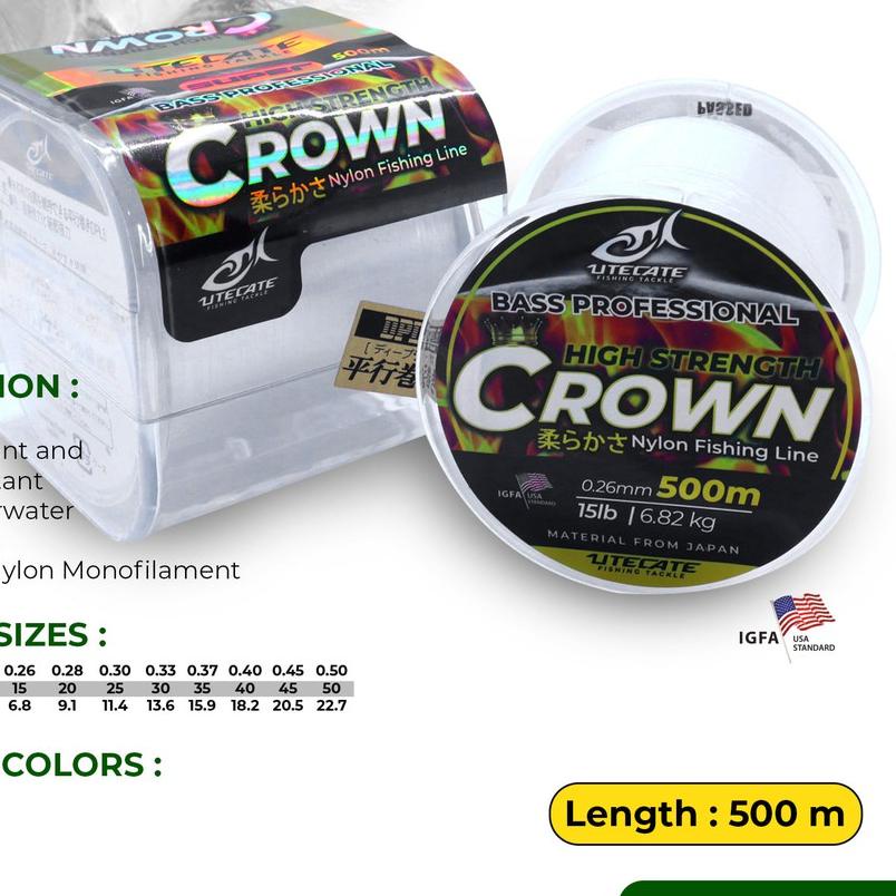 ➶ Senar Crown 500 Meter IGFA Class ♔