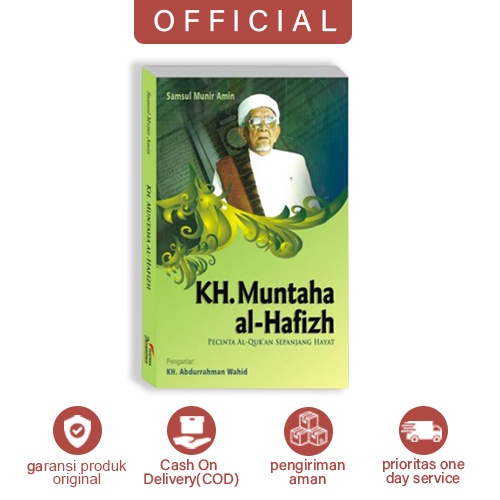 Buku KH. MUNTAHA AL-HAFIZH Pecinta Al-Qur'an Sepanjang Hayat Pustaka Pesantren