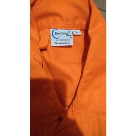 Wearpack Coverall Nomex Dupon / Nomex Fleming Original Anti Flame