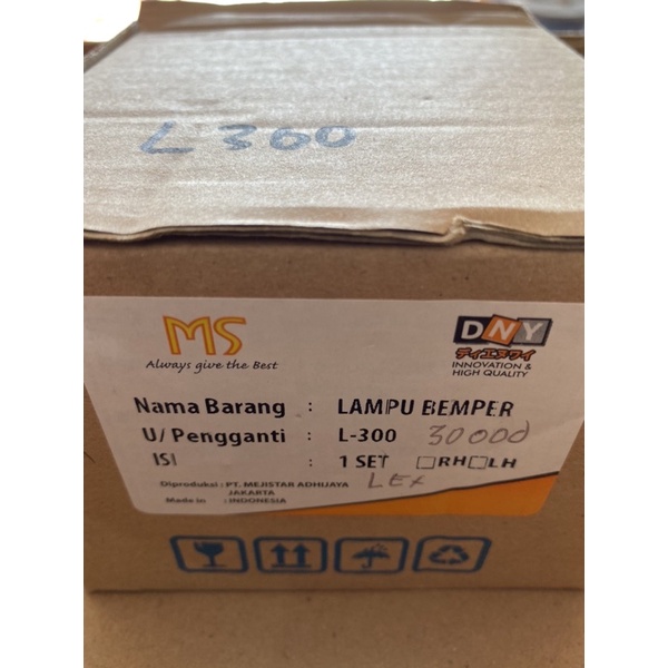 Lampu Bemper L300