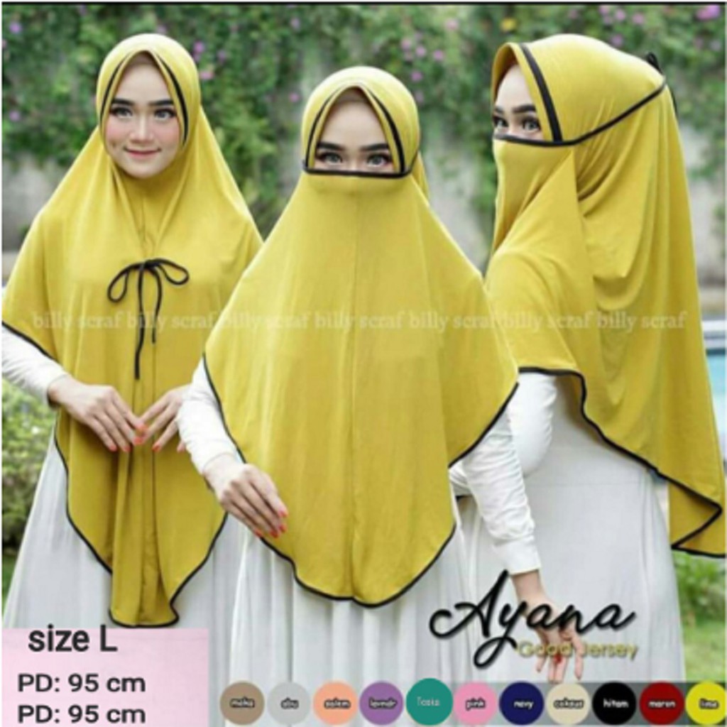 JERSeY jilbab 3 in 1 niqob terbaru jilbab  MASKER 3 in 1 JIlBAB MASKER JUMBO KERUDUNG MASKER JUMBO  3in1