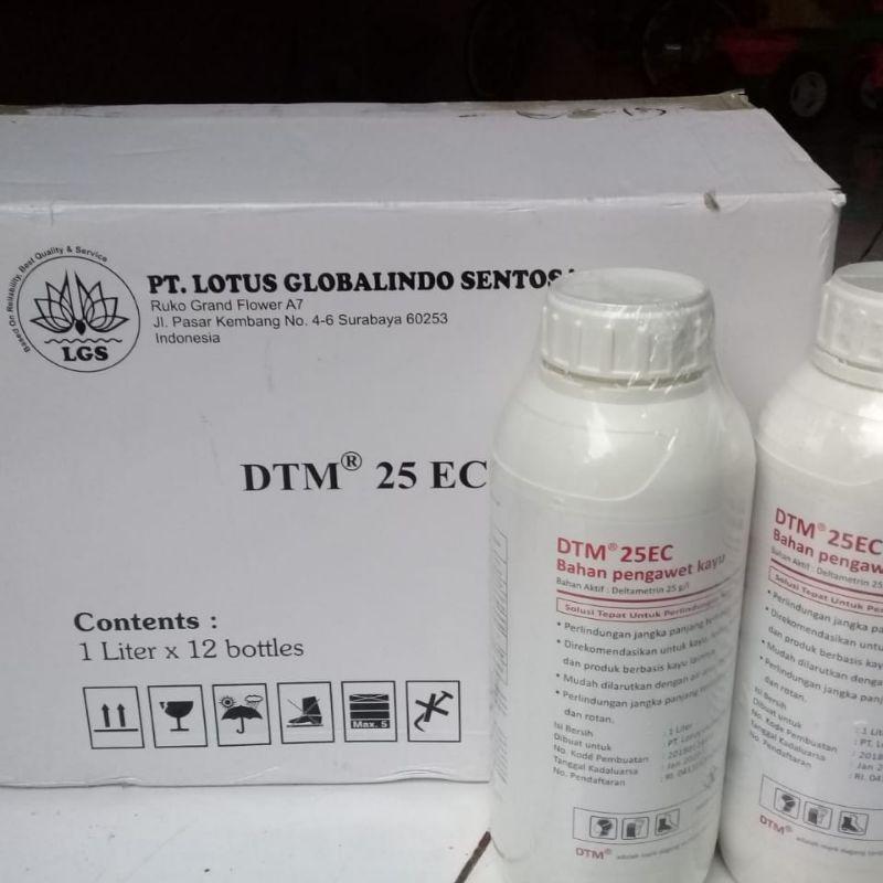 Anti rayap/anti bubuk kayu DTM 25 ec