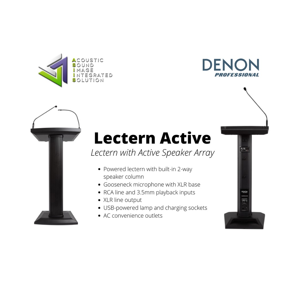 Denon Professional - Lectern Active with Speaker