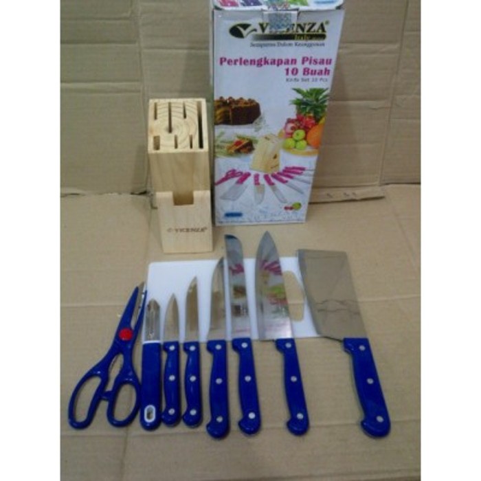 PROMO Pisau Set Vicenza V920K (PINK) alat , peralatan  pisau dapur NEW