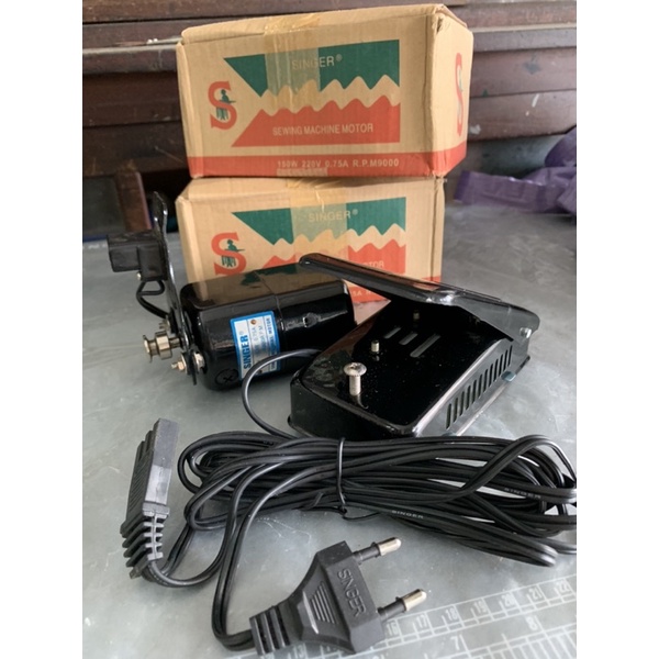 DINAMO MESIN JAHIT MANUAL / OBRAS MEREK SINGER 150 WATT
