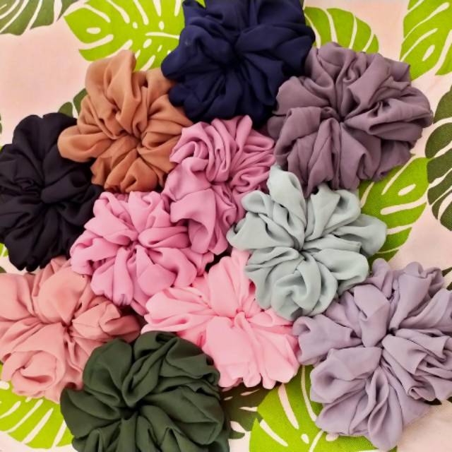 Rambut Ikat Rambut Scrunchie Ikat Rambut Hijab Cepol Rambut Ikat Rambut Murah Ikat Rambut Besar Tali