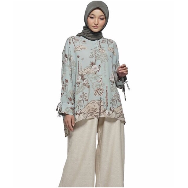 Jingmi Top mint Ria Miranda new