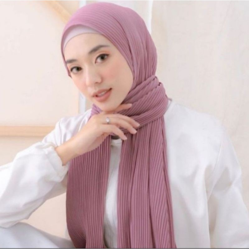 pashmina plisket kerudung pashmina plisket armany